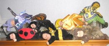 Anne Geddes Baby Puppe Künstlerpuppe Schmetterling Igel Biene Marienkäfer 