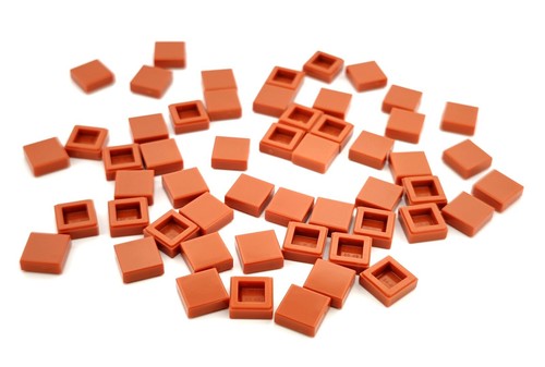 100x lego 1x1 fliese - 100x,