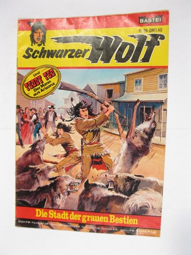 Schwarzer wolf bastei - schwarzer,