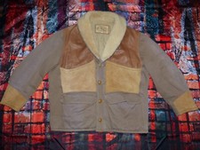 CHARLES CHEVIGNON WINTER MANTEL JACKE Grösse L  used look COWBOY RODEO WESTERN