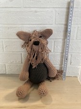 Gehäkelte figur hund - gehäkelte,