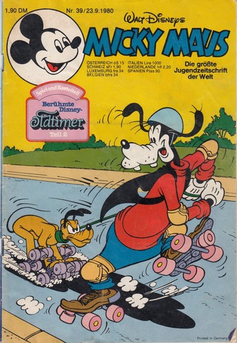 Micky maus comic heft - heft, 39