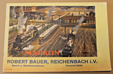 Märklin Katalog D16 1939/40, Originalausgabe, keine Fehlseite, sehr gut erhalten