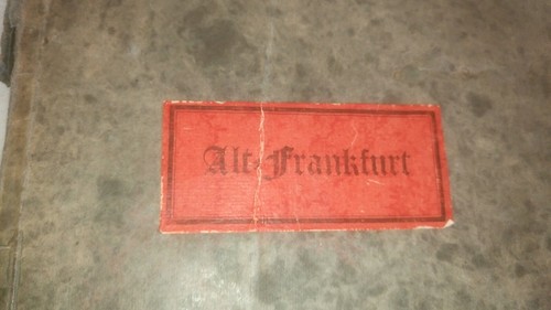 Alt frankfurt vierzig bilder - -,