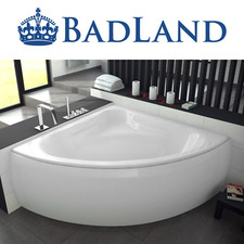 Eckbadewanne  Acryl 120x120
