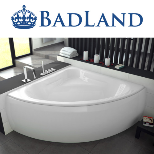 Eckbadewanne acryl 120x120 - acryl,