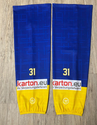 Lausitzer füchse game worn - lausitzer,