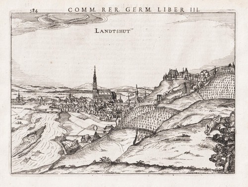 Landshut bayern isar ansicht - bayern,