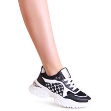 Damenschuhe Plateau Sneaker Print Turnschuhe Keilabsatz Chunky Halbschuhe Mesh