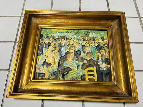 ölbild gemälde rahmen renoir - Ölbild,