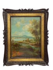 Art Nouveau Oil Painting