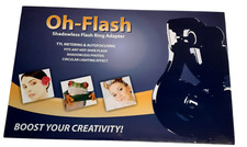 O-Flash Ringblitz Adapter F170 (z.B. für Canon 580EX I/II) wie neu, in OVP