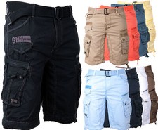Geographical Norway Herren Cargo Shorts kurze Hose Short Bermuda Knielang Peopel