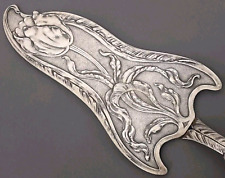 WMF antik Tortenheber I/O Kuchenheber Tulpe Blume  floral Heber Jugendstil (124)