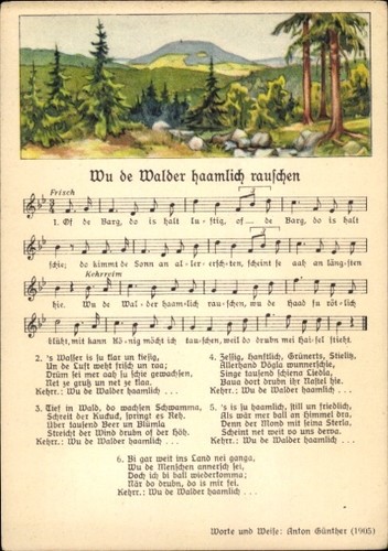 Lied anton günther - anton,