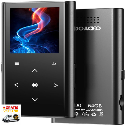 Mp3 player 64gb bluetooth - bluetooth, 5