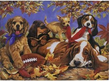 Puzzle 1000 Teile Cute Dogs 69x51 cm Hunde Welpen Gehirntraining Jigsaw Tiere