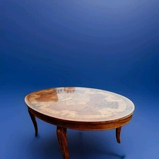 Couchtisch Nussholz Intarsien