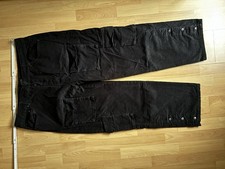 Boohoo Man Cordhose Cargo Black