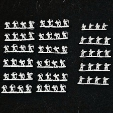 Mittelalter 6mm Miniaturen 1:300 BOGENSCHÜTZEN Militär Schlacht Kämpfe Fernkampf