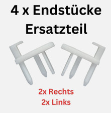 4 x Endstücke Ersatzteil passend für Dometic Rollo 2000 Wohnmobil Caravan Boot