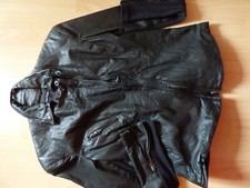 Muubaa Lederjacke, Gr. 42 in Schwarz Bikerjacke top