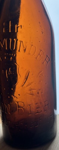Alte bierflasche dortmunder - bierflasche,