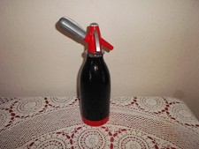 Heimsyphon Modell Rot-Schwarz 6603 Sodasyphon Sahnesyphon Top Zustand