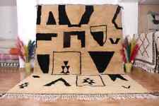 Marokkanischer Handgeknüpfter Teppich, Beni Ourain Stil Marokko Wolle Berber ...