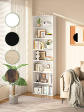 Garvis Standregal 7 Ebenen | 60 cm breit, 210 cm hoch | Offenes Bücherregal