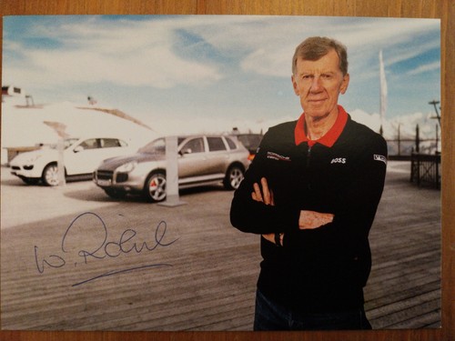 Walter röhrl autogramm - walter,