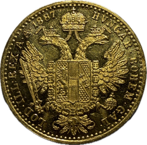 Goldmünze dukat 1887 - dukat,