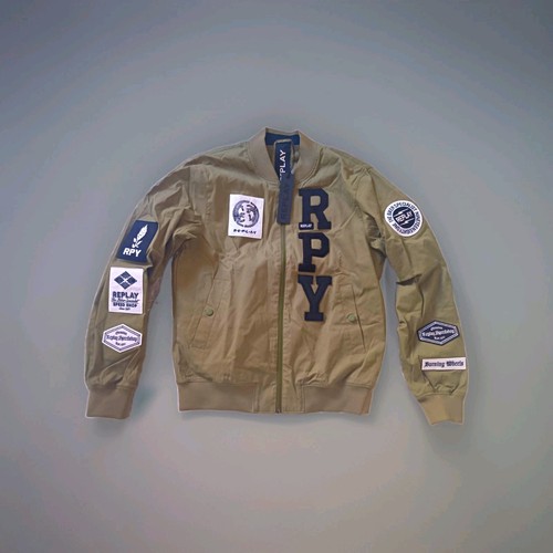 Replay bomberjacke olivgrün - replay,