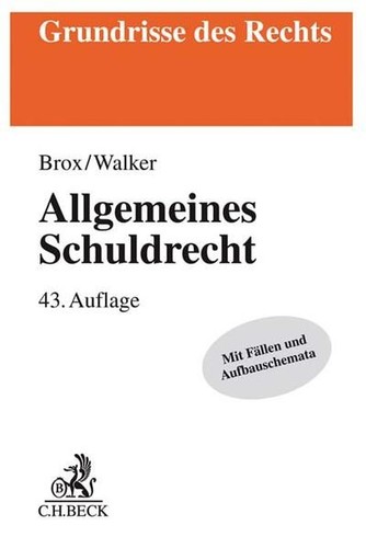 Allgemeines schuldrecht brox - allgemeines,