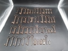 Großes Konvolut Antiker Schlüssel für Türen oder Möbel,50 Stück