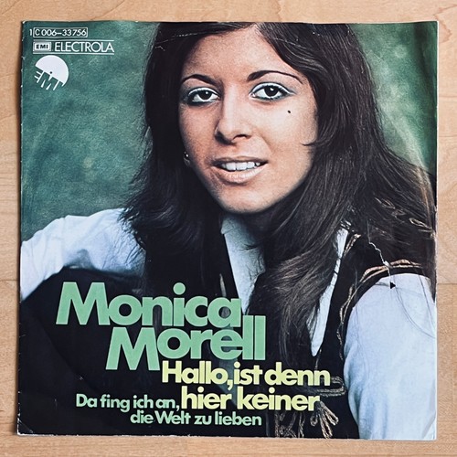 Vinyl single monica morell - monica,