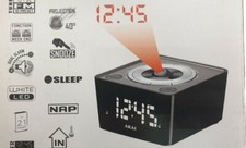 AKAI Wecker Uhr Alarm Clock Radio Projektionswecker Wecker .