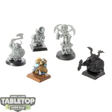Warhammer Fantasy - 5 Zwerge -