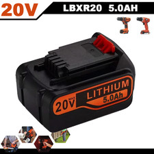 Für BLACK+DECKER Akku 18V 5,0 Ah Lithium BL2018 BL1318 BL4018 BL1518 LBXR20