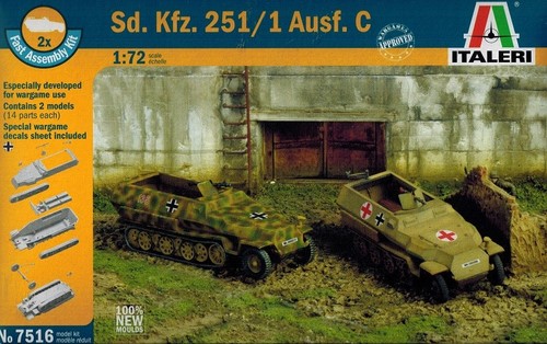 Italeri 7516 kfz 251 - italeri,