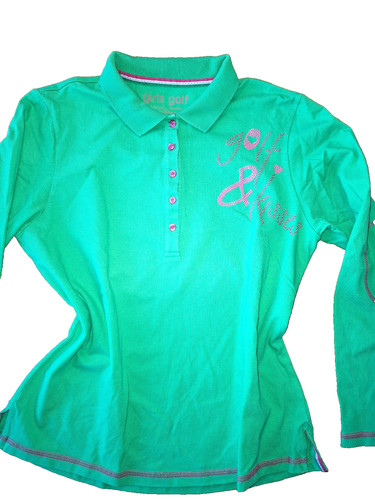 Girls golf polo - girls, poloshirt