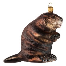 Christbaumkugel Figur "Biber"