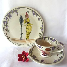 1 Gedeck Villeroy & Boch Design 1900 Tasse 2 Teller Nr. 1 / ev 381(69)