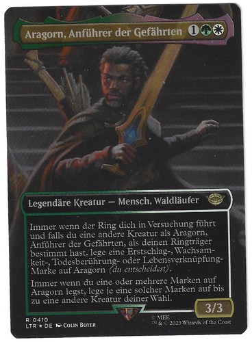 Foil aragorn anführer - aragorn,,