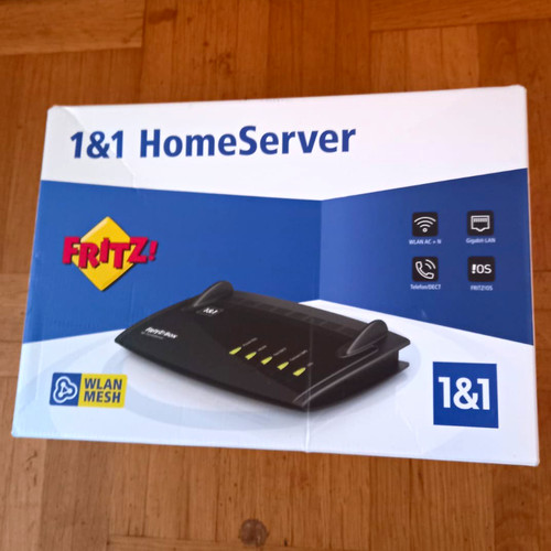 Fritz box homeserver - fritz!box, 1&1