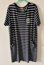 Strandfein Kleid, maritim