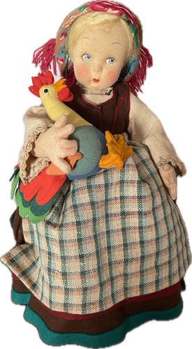 Leinenpuppe typ bescheiden - leinenpuppe,