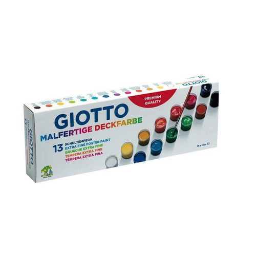 Giotto malfertige deckfarben - giotto,