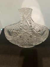 Kristallglas Korb mit