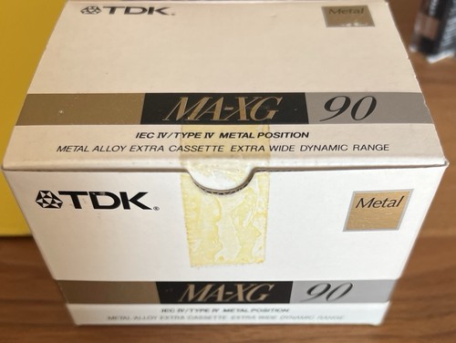 Tdk xg90 type metal - tdk, ma-xg90
